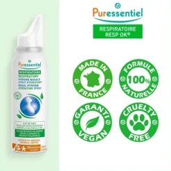 Puressentiel Respiratoire Hygiène nasale Spray hydratant