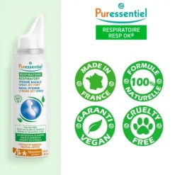 Puressentiel Respiratoire Hygiène nasale Spray Jet fort