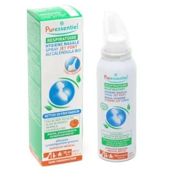 Puressentiel Respiratoire Hygiène nasale Spray Jet fort