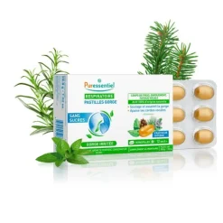 Puressentiel Respiratoire Pastilles Gorge sans sucres