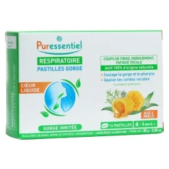 Puressentiel Respiratoire Pastilles coeur liquide