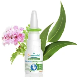 Puressentiel Respiratoire spray nasal décongestionnant Bio
