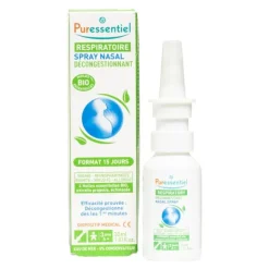 Puressentiel Respiratoire spray nasal décongestionnant Bio
