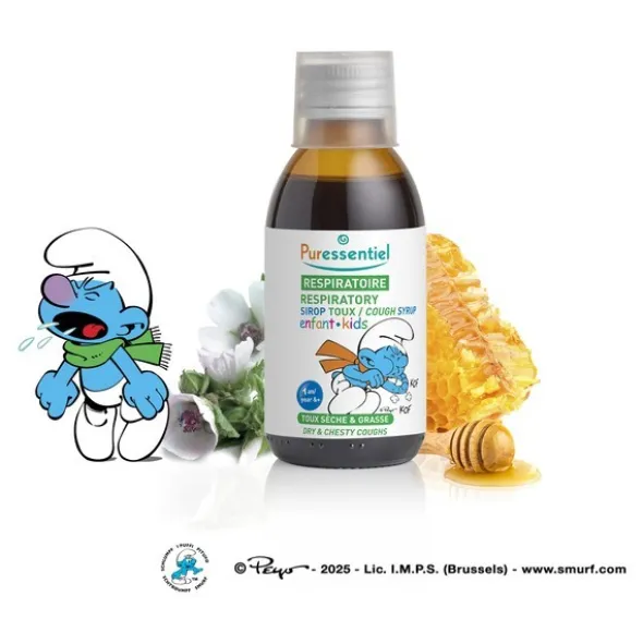 Puressentiel Respiratoire sirop toux enfant