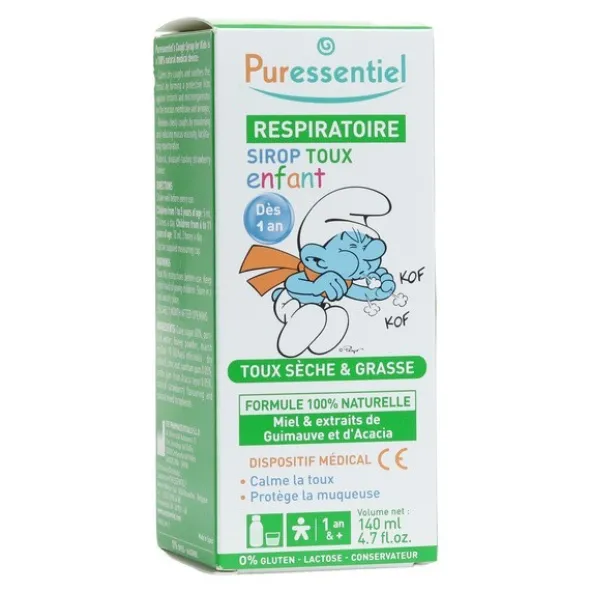 Puressentiel Respiratoire sirop toux enfant