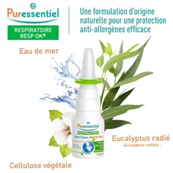 Puressentiel Respiratoire spray nasal protection Bio