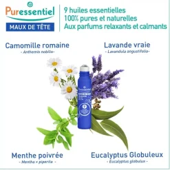 Puressentiel roller maux de tête