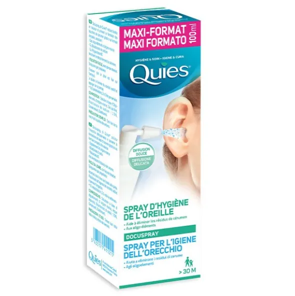 Quies Docuspray Hygiène de l'oreille