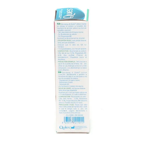 Quies Docuspray Hygiène de l'oreille