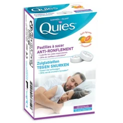 Quies Pastilles anti-ronflement goût agrume