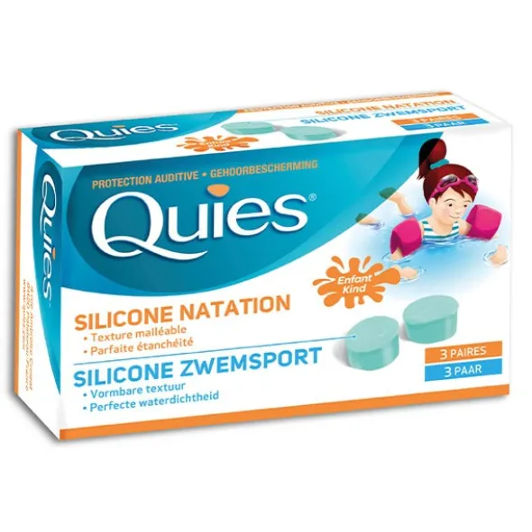 Quies Protection Auditive silicone natation