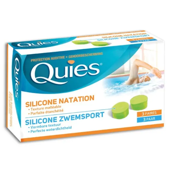 Quies Protection Auditive silicone natation