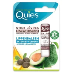 Quies Stick lèvres Avocat et beurre de Karité