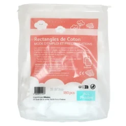 Rectangles de coton All Pharm