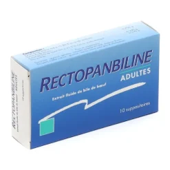 Rectopanbiline adultes suppositoires