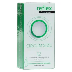 Reflex Condoms Circum'Size préservatifs