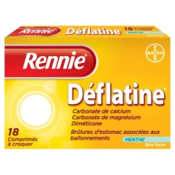 Rennie Deflatine comprimés à croquer