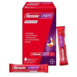 RennieLiquo sans sucre sticks