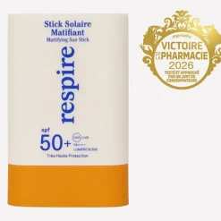 Respire Stick solaire matifiant SPF 50+