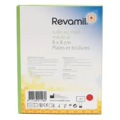 Revamil compresses imprégnées de miel