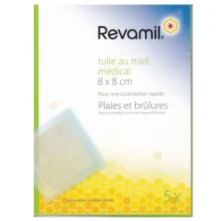Revamil compresses imprégnées de miel