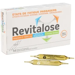 Revitalose ampoule contre la fatigue