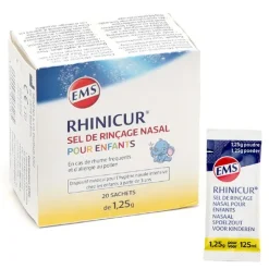 Rhinicur Sel de rinçage nasal pour enfants sachets