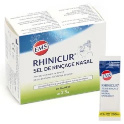 Rhinicur sel de rinçage nasal sachets