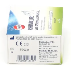 Rhinicur sel de rinçage nasal sachets