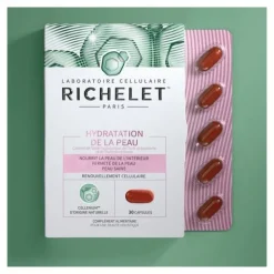 Richelet Hydratation de la peau capsules