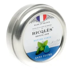 Ricqles pastilles menthe forte sans sucres