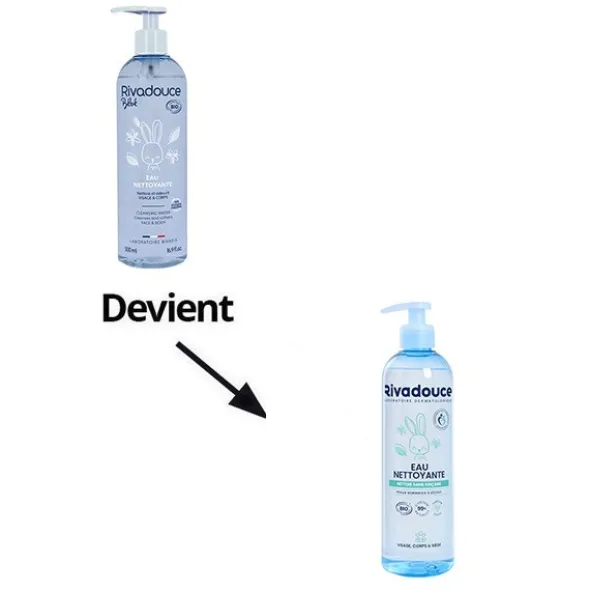 Rivadouce Bébé Eau nettoyante bio