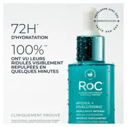 Roc Hydra + Hyaluronic Sérum concentré repulpant intense