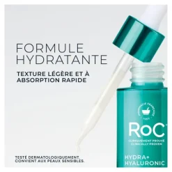 Roc Hydra + Hyaluronic Sérum concentré repulpant intense