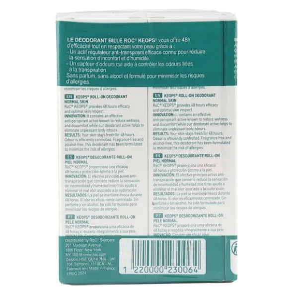 Roc Keops Déodorant bille 48 h