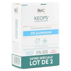 Roc Keops Déodorant bille 48h sans aluminium