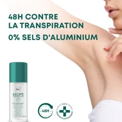 Roc Keops Déodorant bille 48h sans aluminium