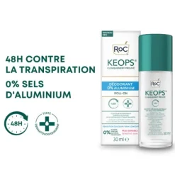 Roc Keops Déodorant bille 48h sans aluminium