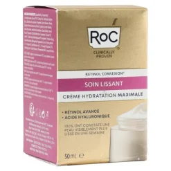 Roc Retinol Correxion soin lissant crème hydratation maximale