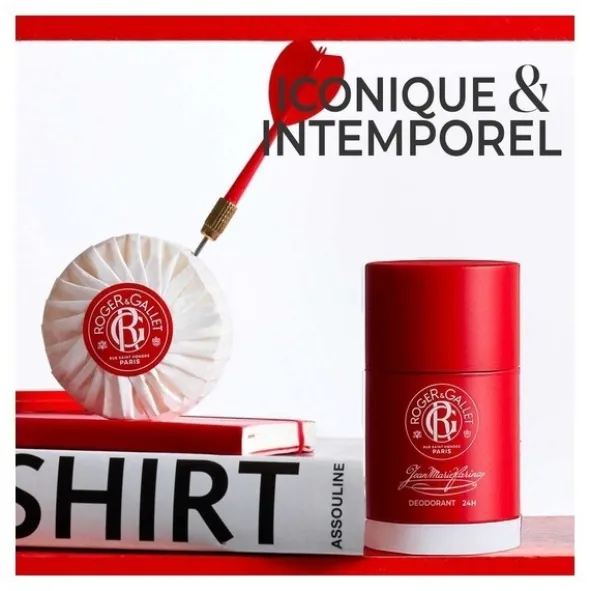Roger et Gallet déodorant stick 24h Jean Marie Farina