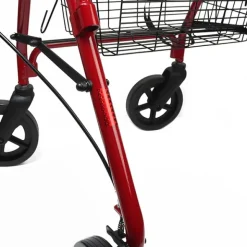 Rollator 4 roues assise et dossier