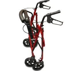 Rollator 4 roues assise et dossier