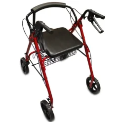 Rollator 4 roues assise et dossier