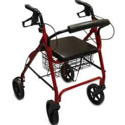 Rollator 4 roues assise et dossier