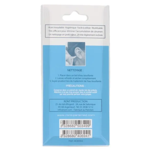 Ront cure oreille en métal