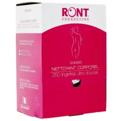 Ront nettoyant corporel lingettes