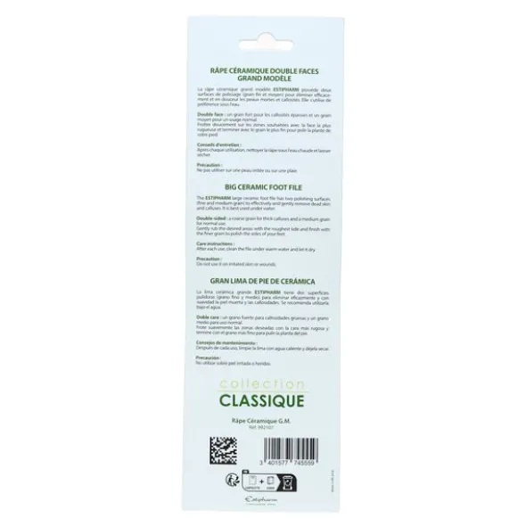 Râpe à pied céramique Estipharm