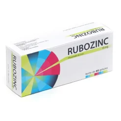 Rubozinc 15 mg gélules Acné