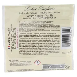 Sachet parfumé Le Blanc Parfum de Grasse désodorisant