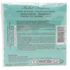 Sachet parfumé Le Blanc Parfum de Grasse désodorisant